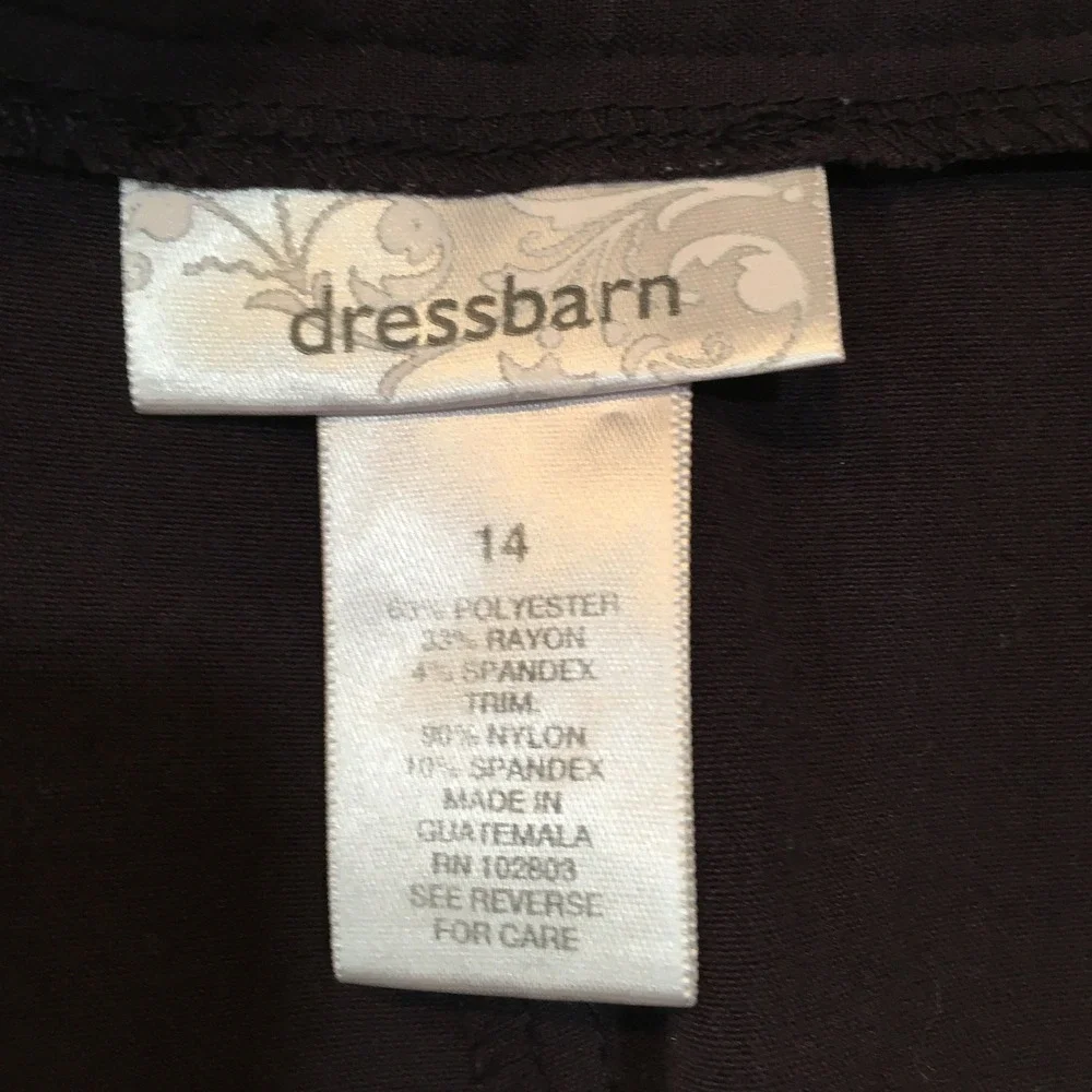 dressbarn straight leg